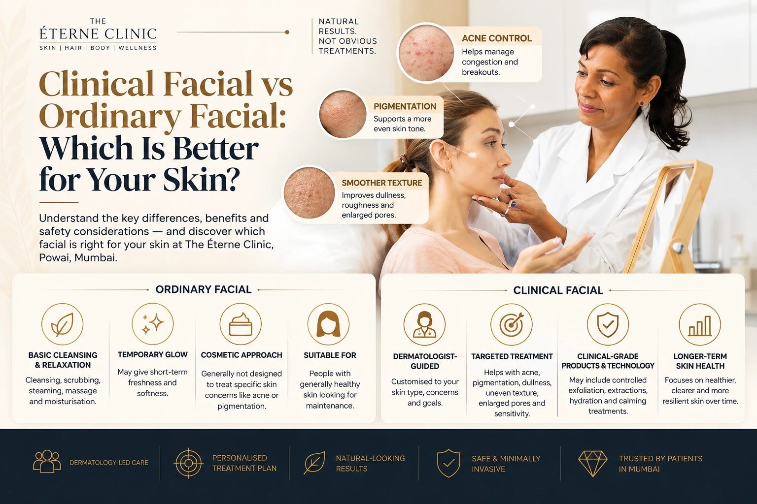 Clinical Facial vs Ordinary Facial: Which Is Better for Your Skin?