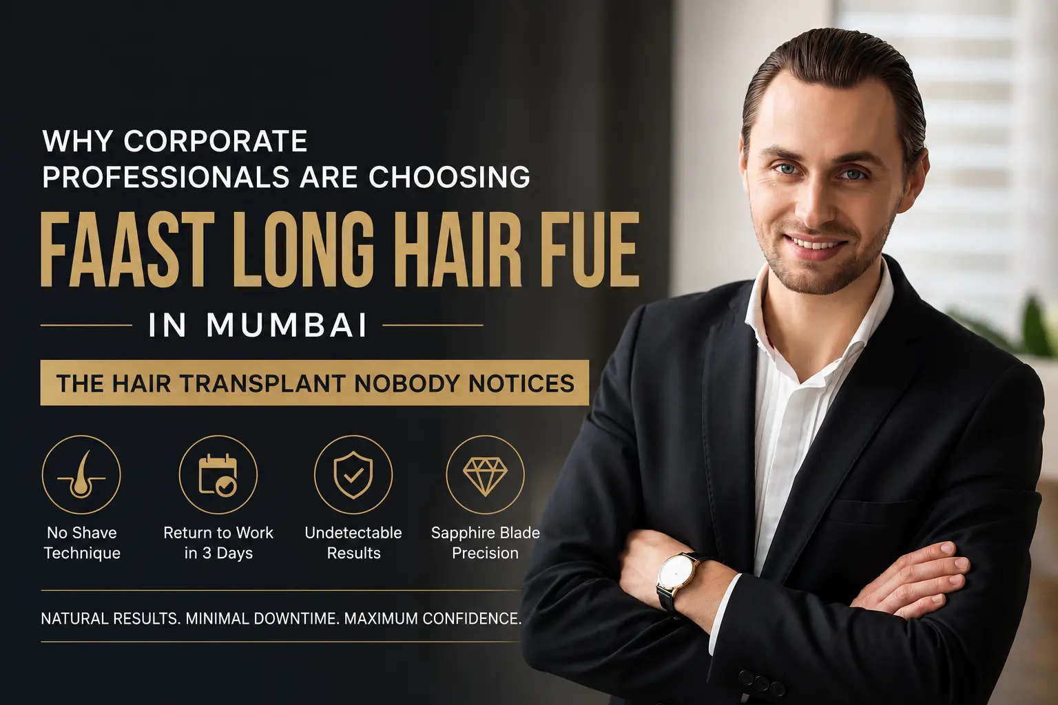 Why Corporate Professionals Are Choosing FAAST Long Hair FUE: The Hair Transplant Nobody Notices