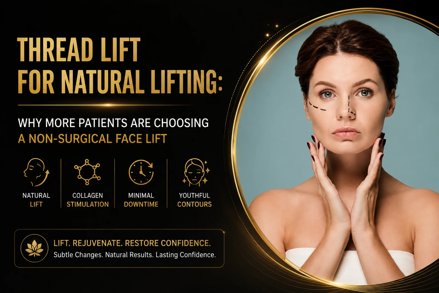 Thread Lift for Natural Lifting: Why More Patients Are Choosing a Non-Surgical Face Lift